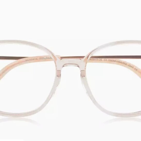 Owndays Peach Clear Frame for Glasses - Picture 9 of 12